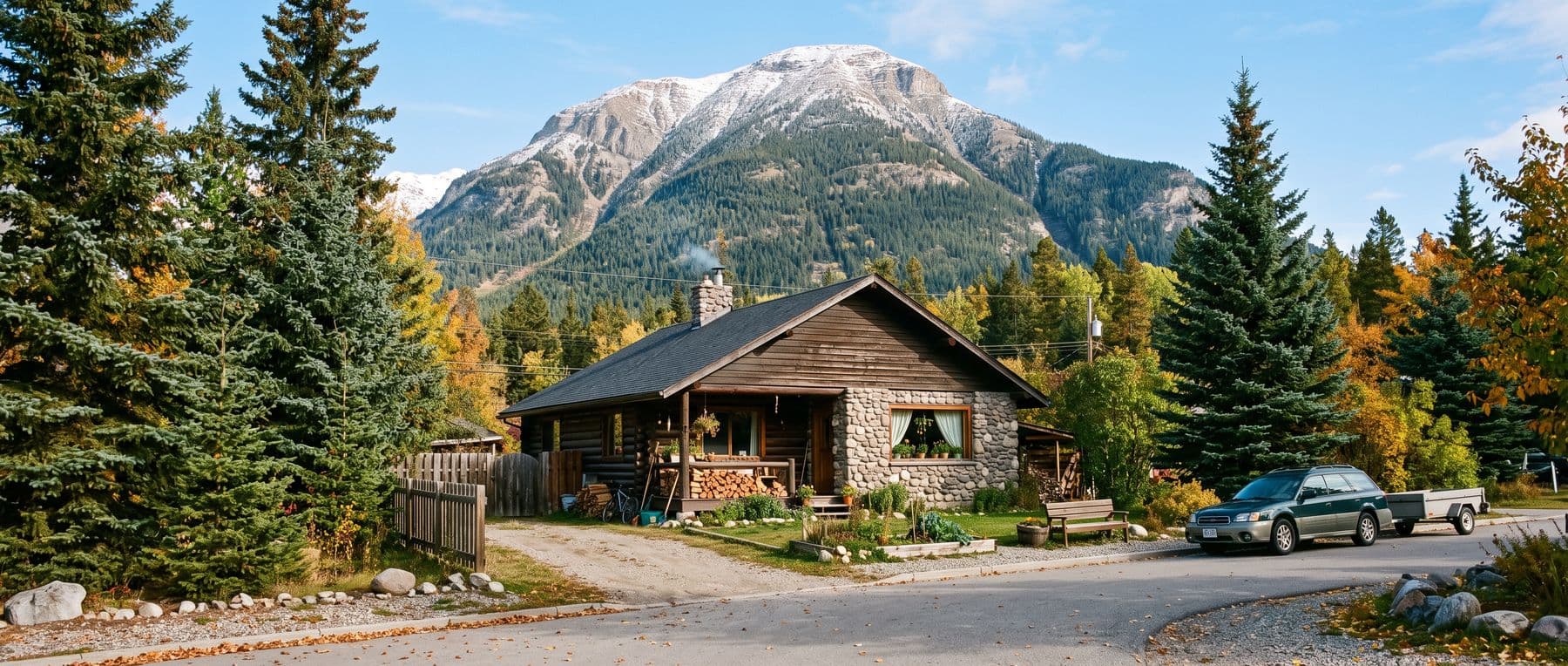 Airbnb in Banff is effectively closed: townsite homes like this are for eligible residents, not nightly guests