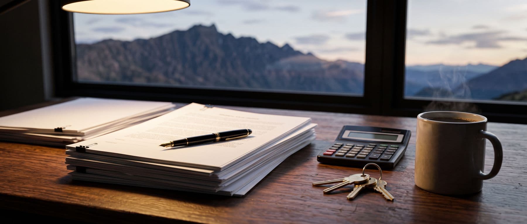 The cost to sell a house in Alberta lands here: the lawyer’s desk on completion day with the statement of adjustments