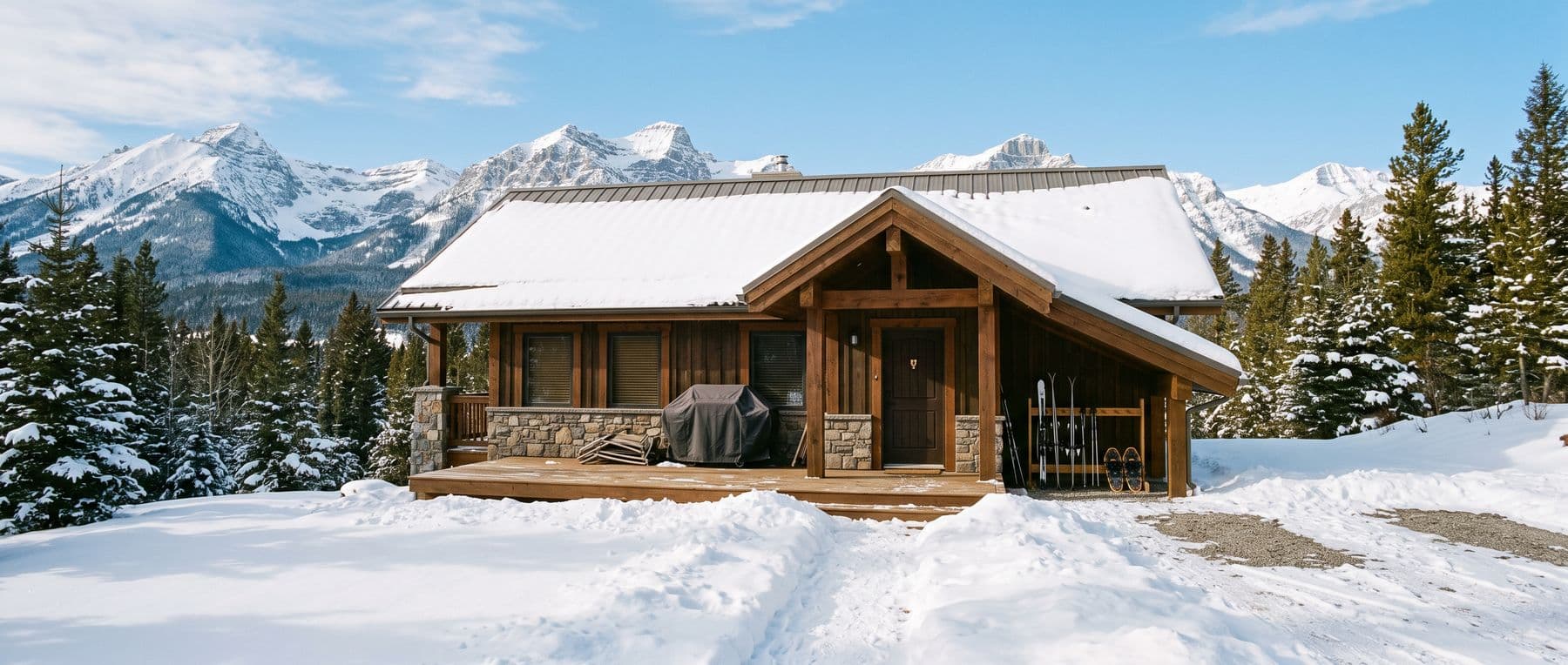Selling a second home in Canmore: a weekend house closed up between visits, the kind that carries a capital gain