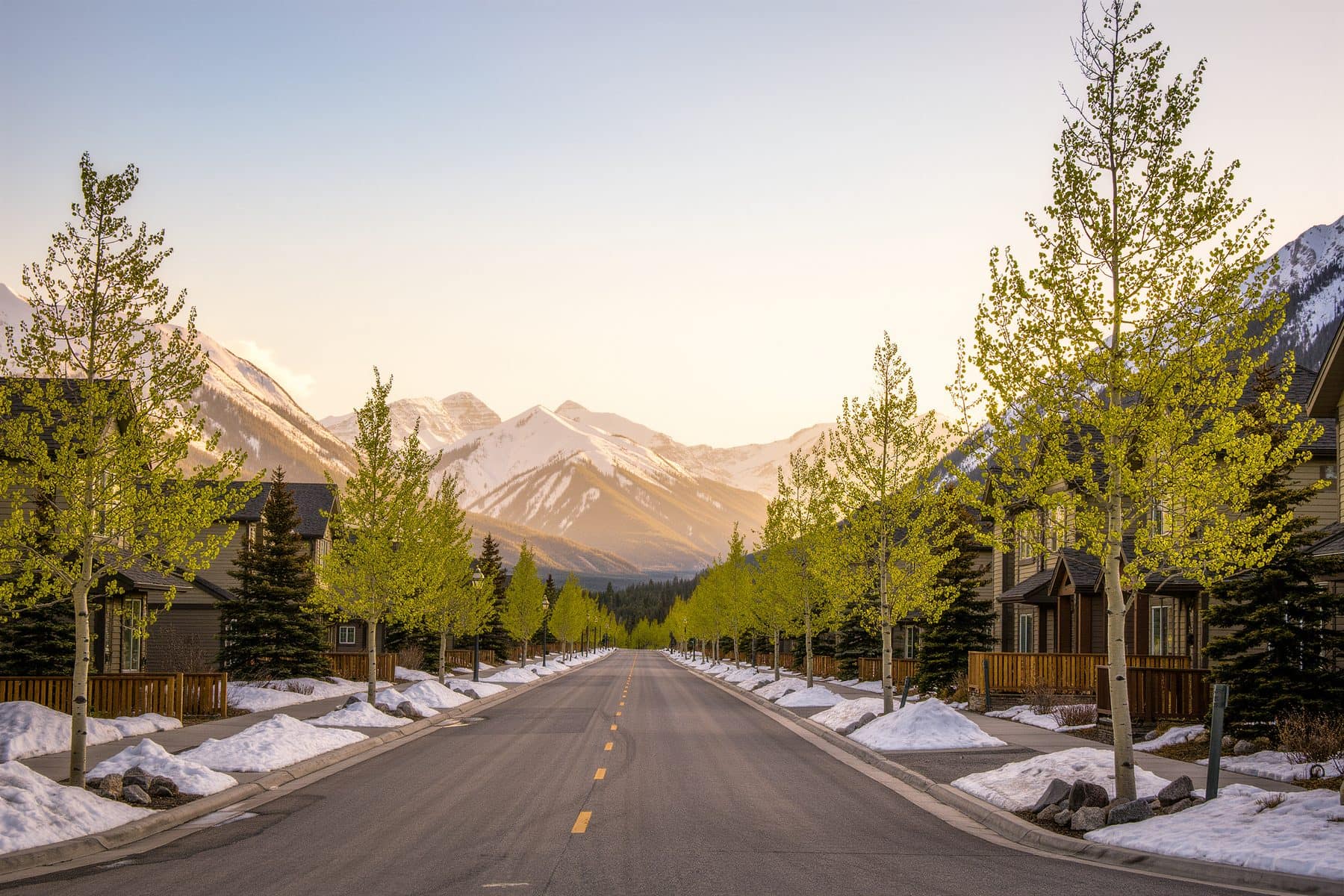 When to sell a house in Canmore: the spring thaw when listings start